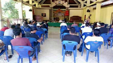 BPD Desa Gobleg Laksanakan Musyawarah Desa membahas empat kegiatan Musyawarah